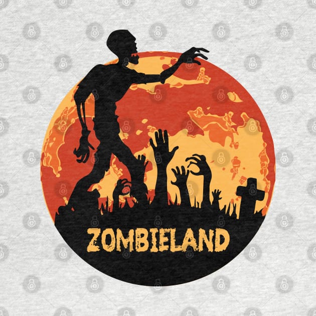 Zombieland Halloween Design by boobear_studio